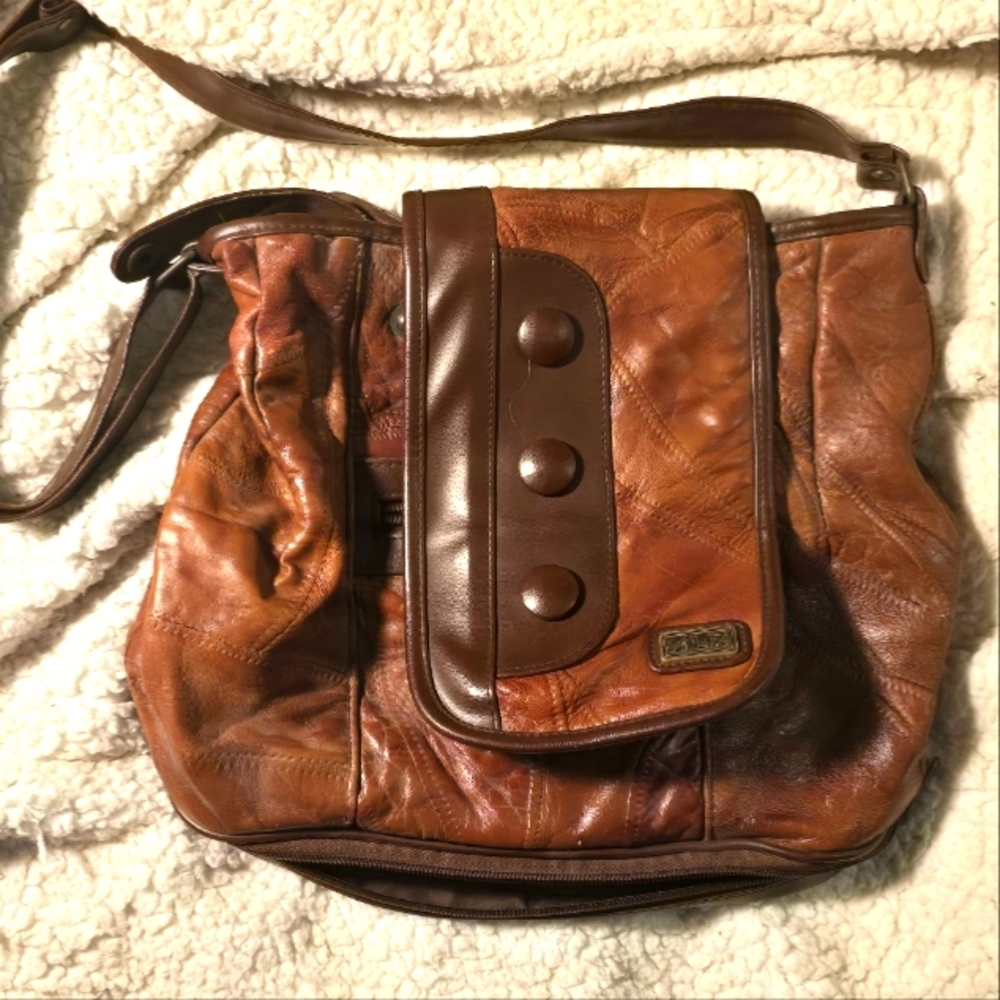 Purse ALIZ,BROWN COMFY AND ROOMY
